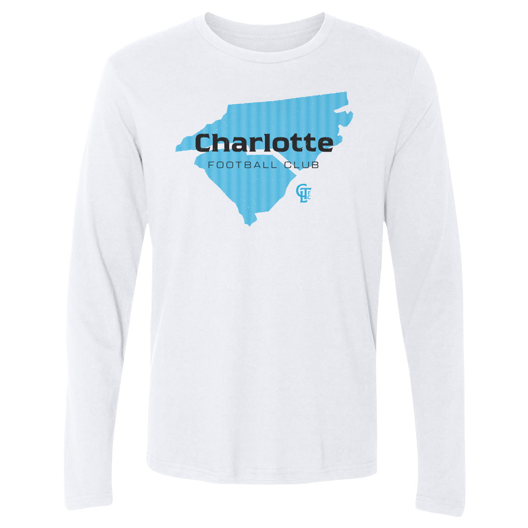 Charlotte FC Men's Long Sleeve T-Shirt | 500 LEVEL