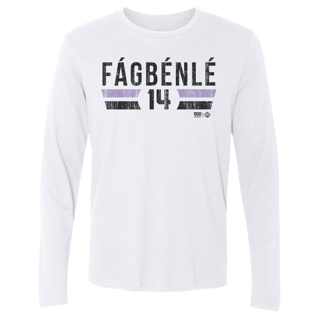 Temi Fagbenle Men's Long Sleeve T-Shirt | 500 LEVEL