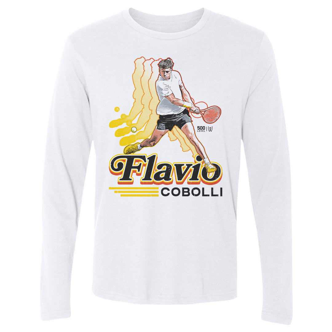 Flavio Cobolli Men's Long Sleeve T-Shirt | 500 LEVEL