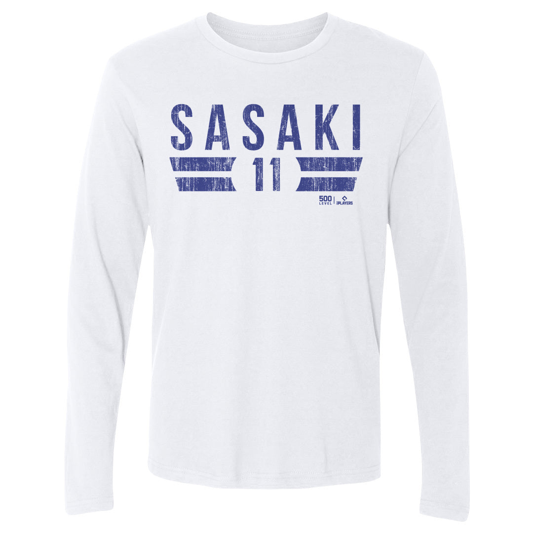 Roki Sasaki Men's Long Sleeve T-Shirt | 500 LEVEL