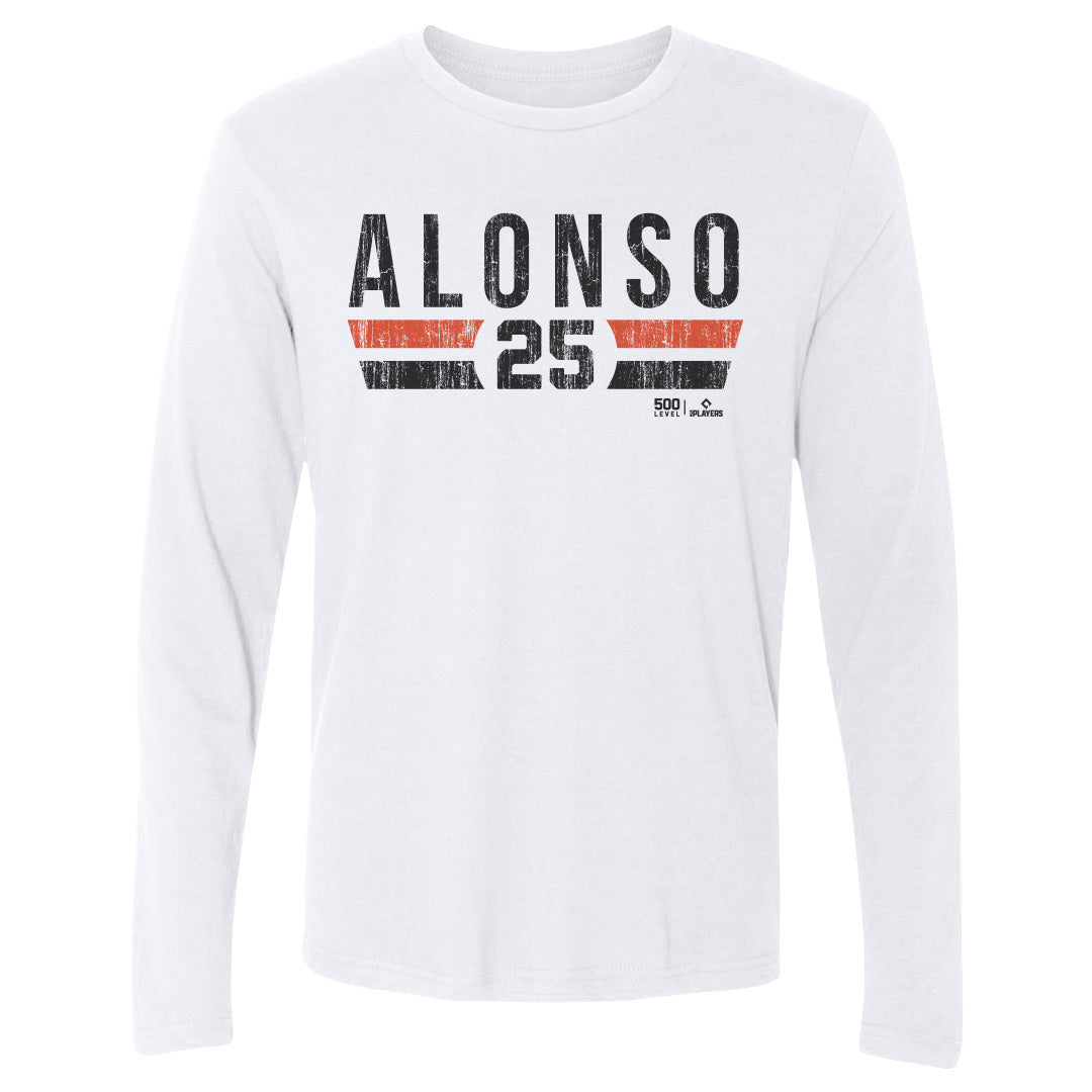 Pete Alonso Men's Long Sleeve T-Shirt | 500 LEVEL