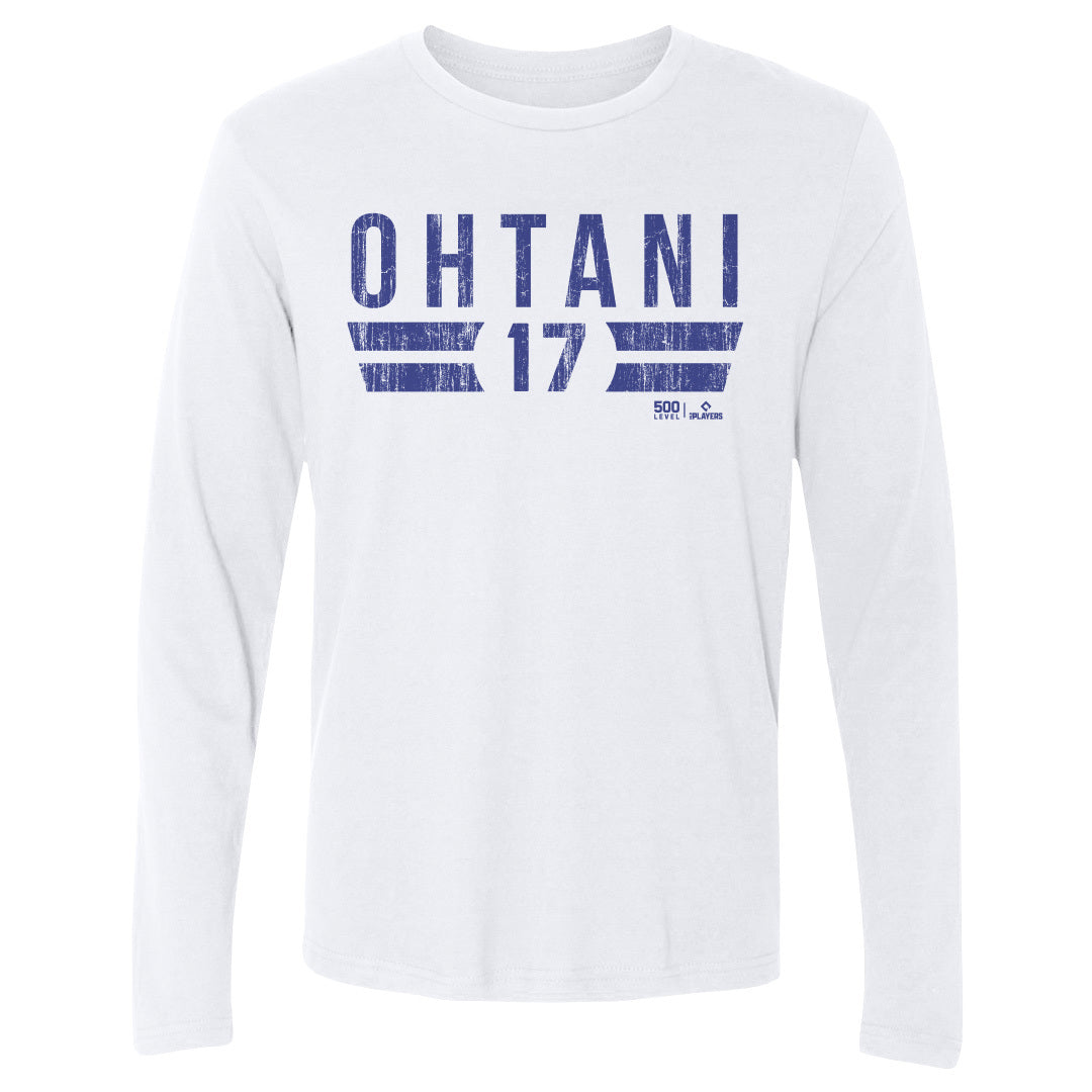 Shohei Ohtani Men's Long Sleeve T-Shirt | 500 LEVEL