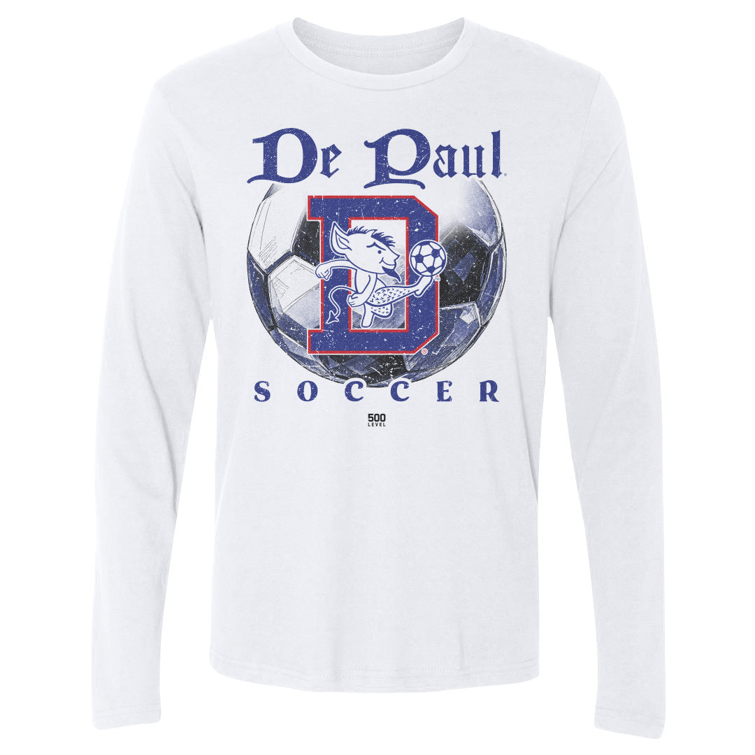 DePaul Blue Demons Men's Long Sleeve T-Shirt | 500 LEVEL