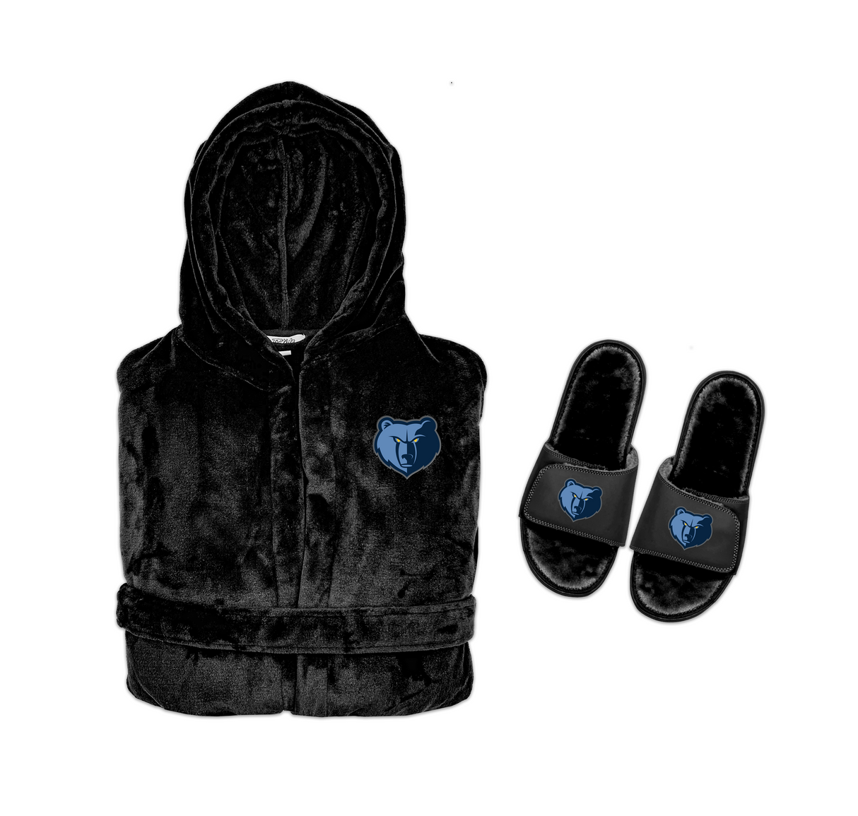 Memphis Grizzlies Phantom Robe Slide Bundle