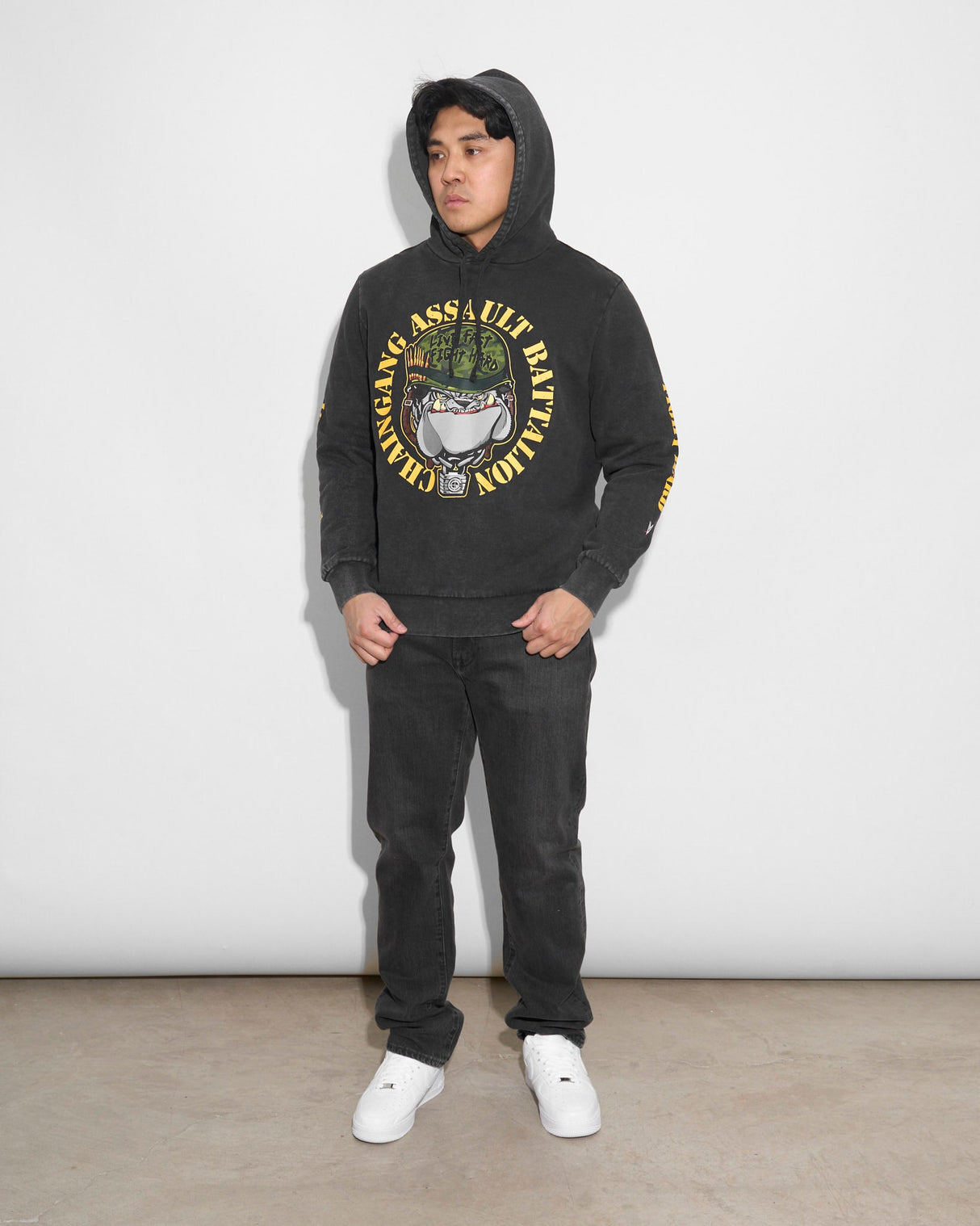 John Cena Chain Gang Assault Battalion French Terry Hoodie