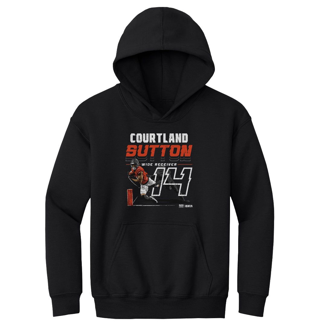 Courtland Sutton Kids Youth Hoodie | 500 LEVEL