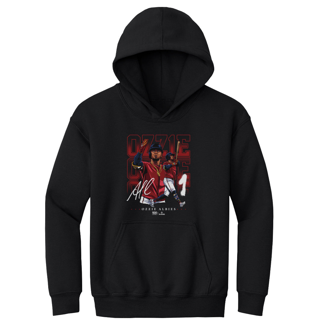Ozzie Albies Kids Youth Hoodie | 500 LEVEL
