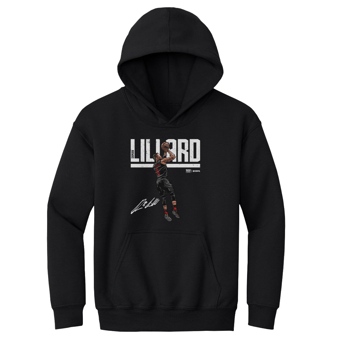 Damian Lillard Kids Youth Hoodie | 500 LEVEL