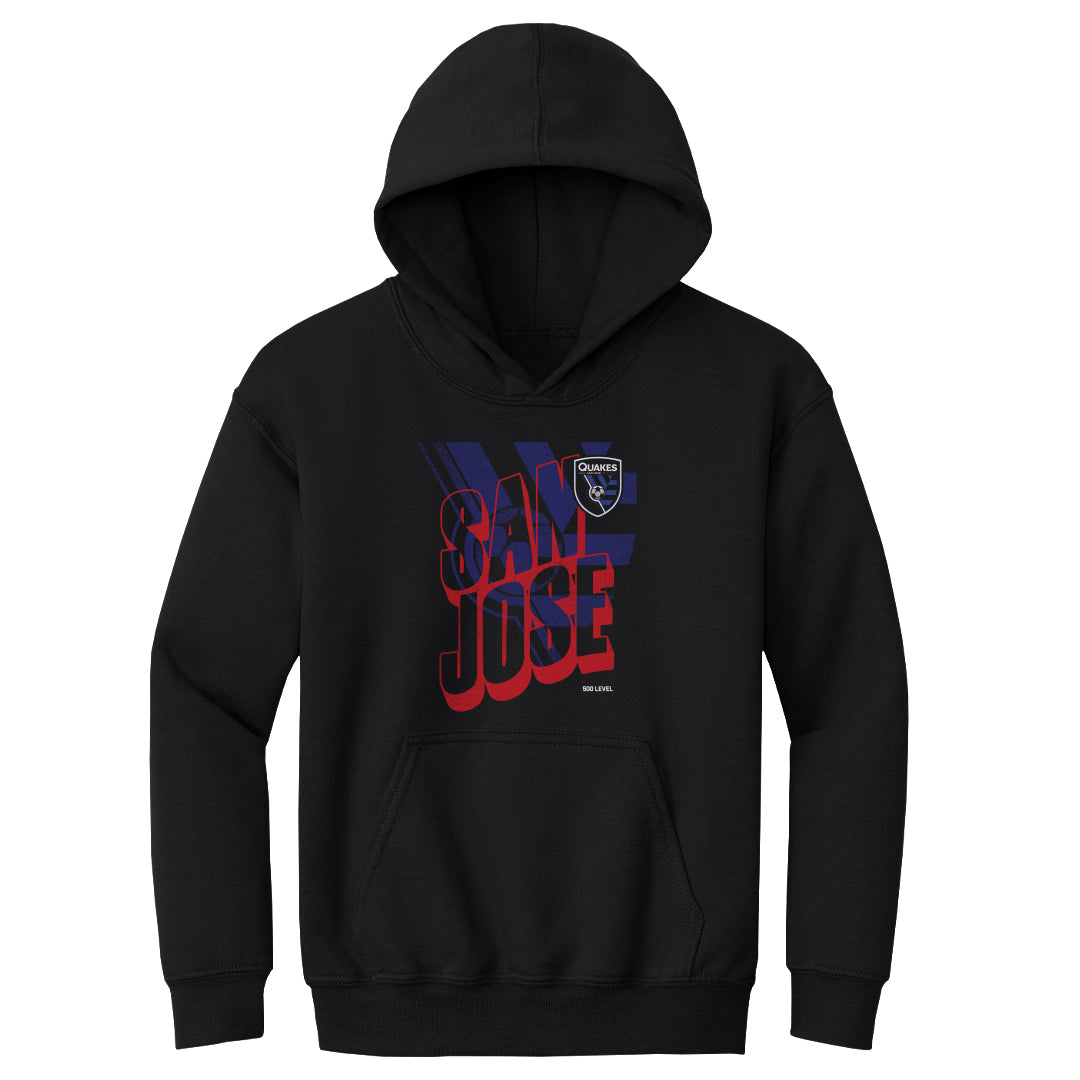 San Jose Earthquakes Kids Youth Hoodie | 500 LEVEL