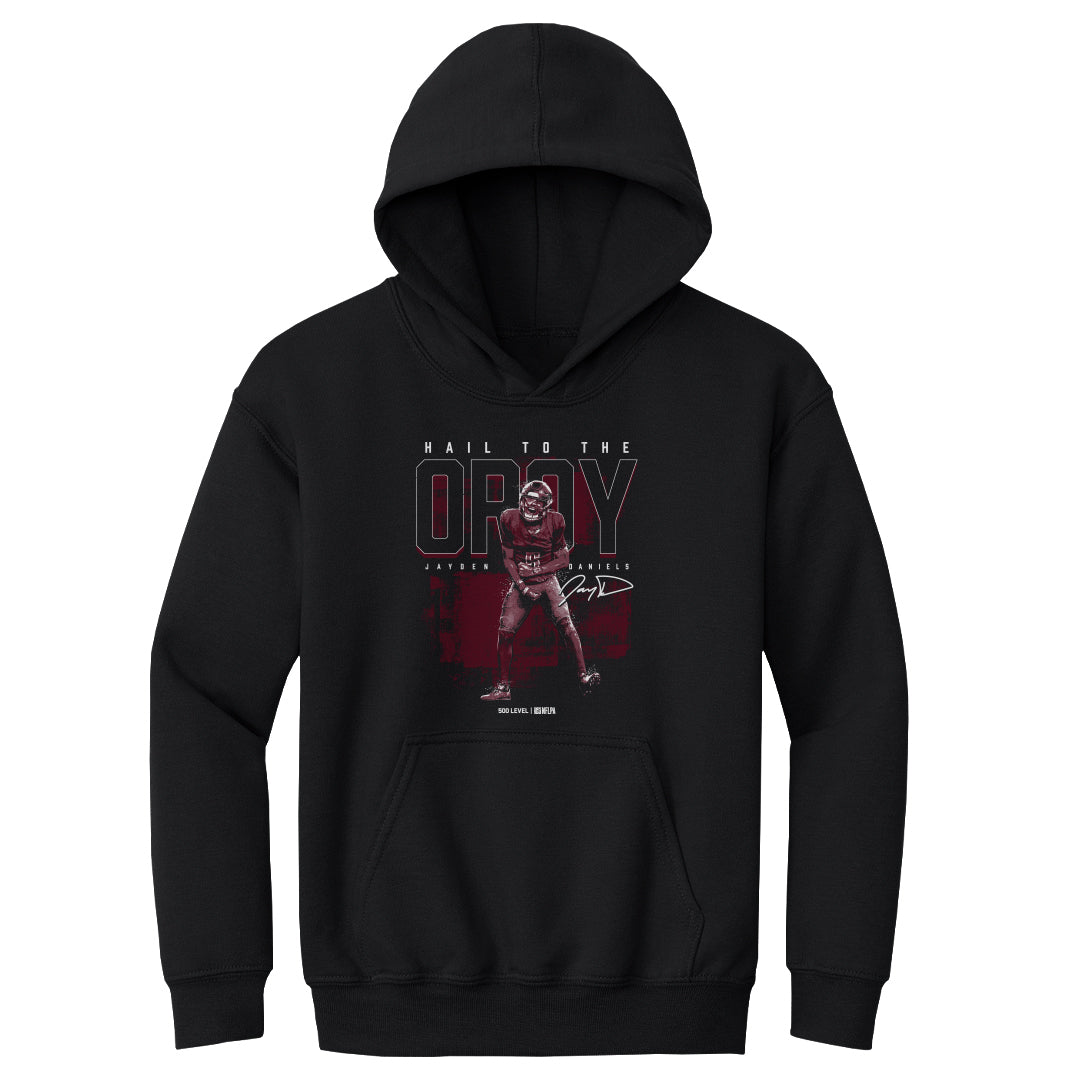 Jayden Daniels Kids Youth Hoodie | 500 LEVEL