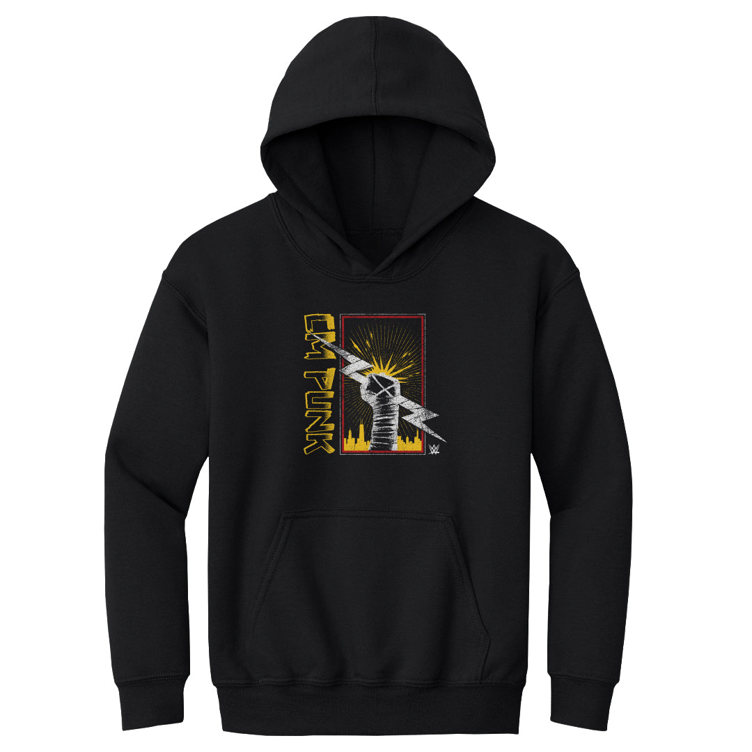 CM Punk Kids Youth Hoodie | 500 LEVEL