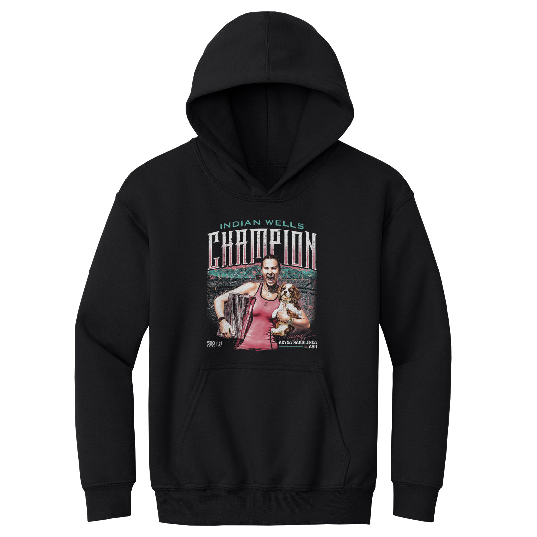 Aryna Sabalenka Kids Youth Hoodie | 500 LEVEL