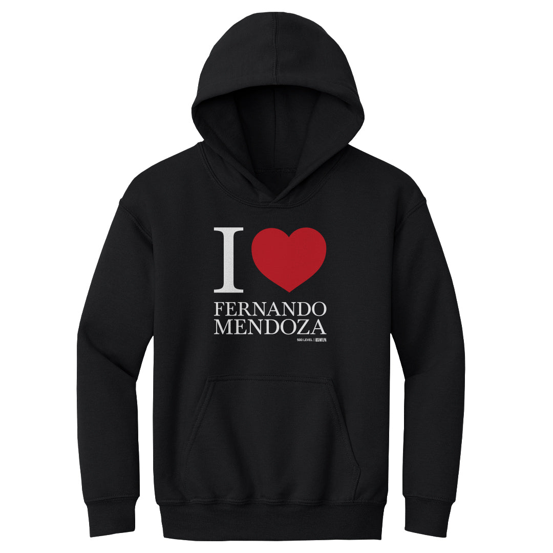 Fernando Mendoza Kids Youth Hoodie | 500 LEVEL