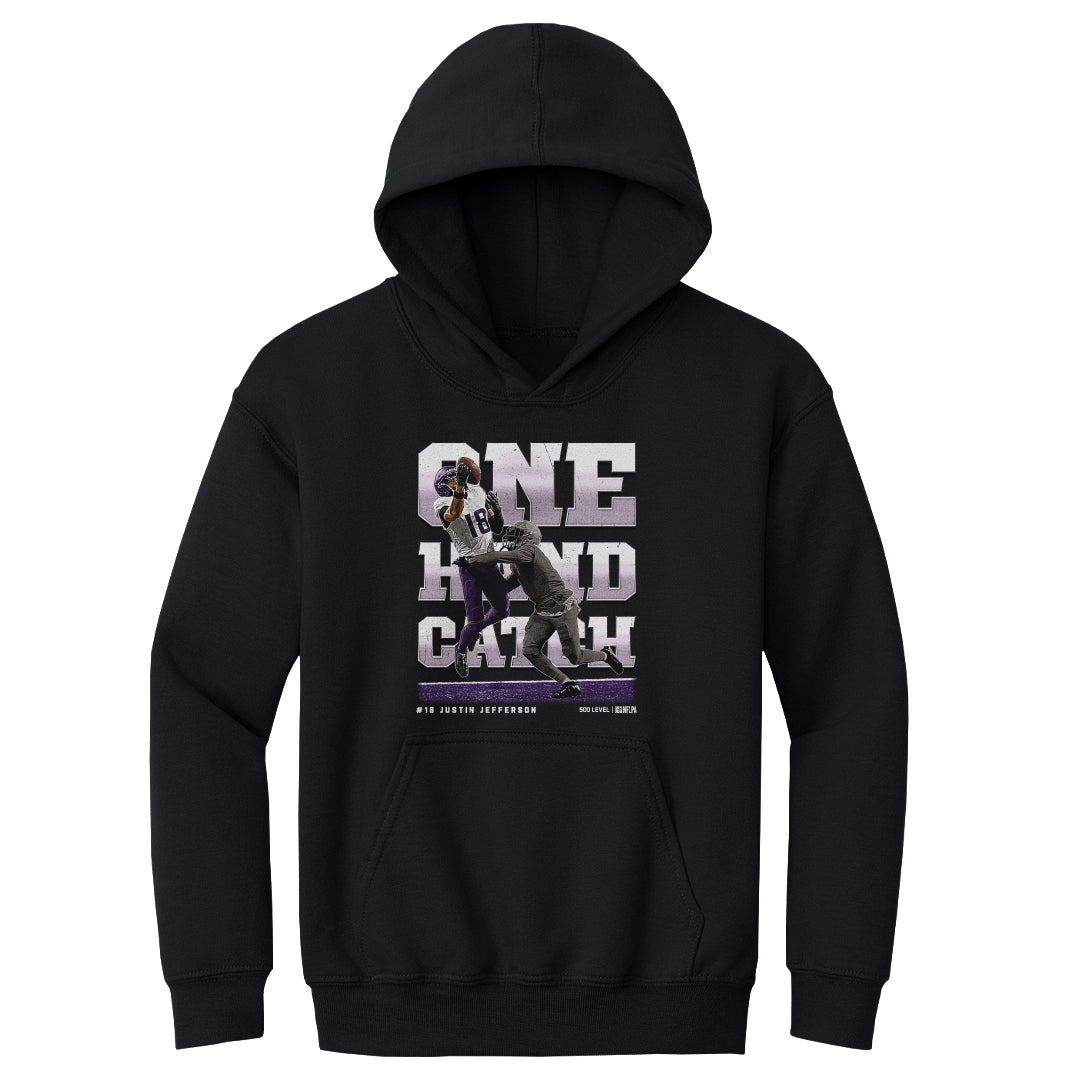 Justin Jefferson Kids Youth Hoodie | 500 LEVEL