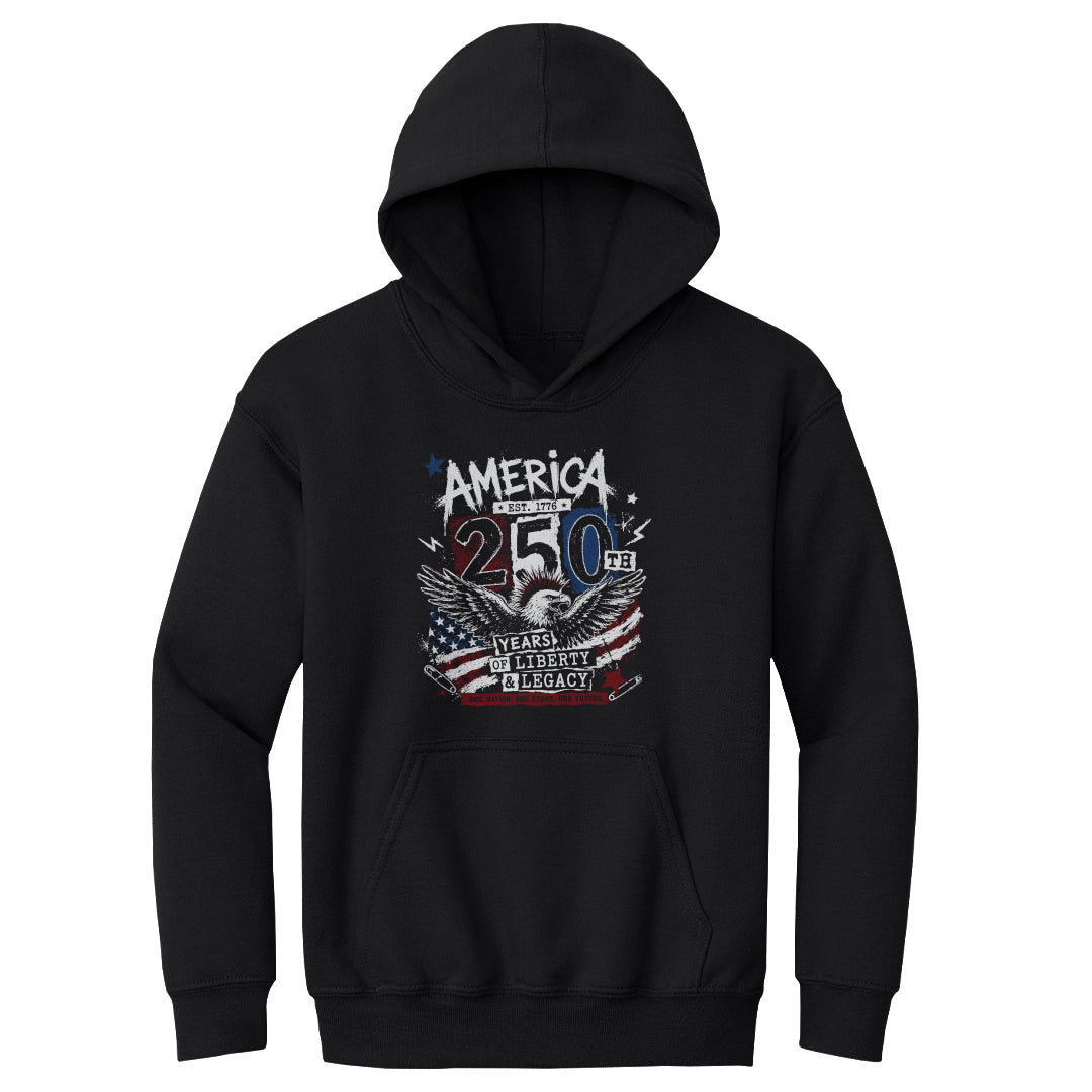 USA Kids Youth Hoodie | 500 LEVEL