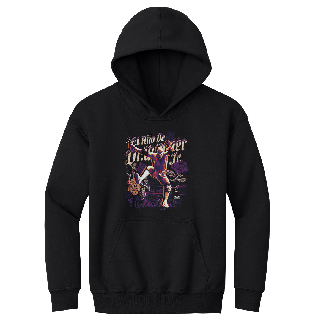 El Hijo de Dr. Wagner Jr. Kids Youth Hoodie | 500 LEVEL