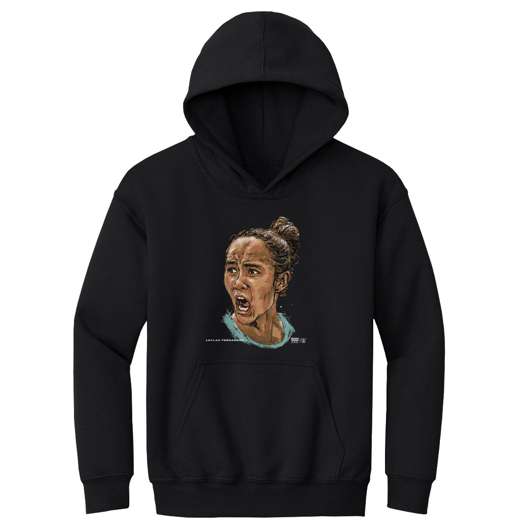 Leylah Fernandez Kids Youth Hoodie | 500 LEVEL
