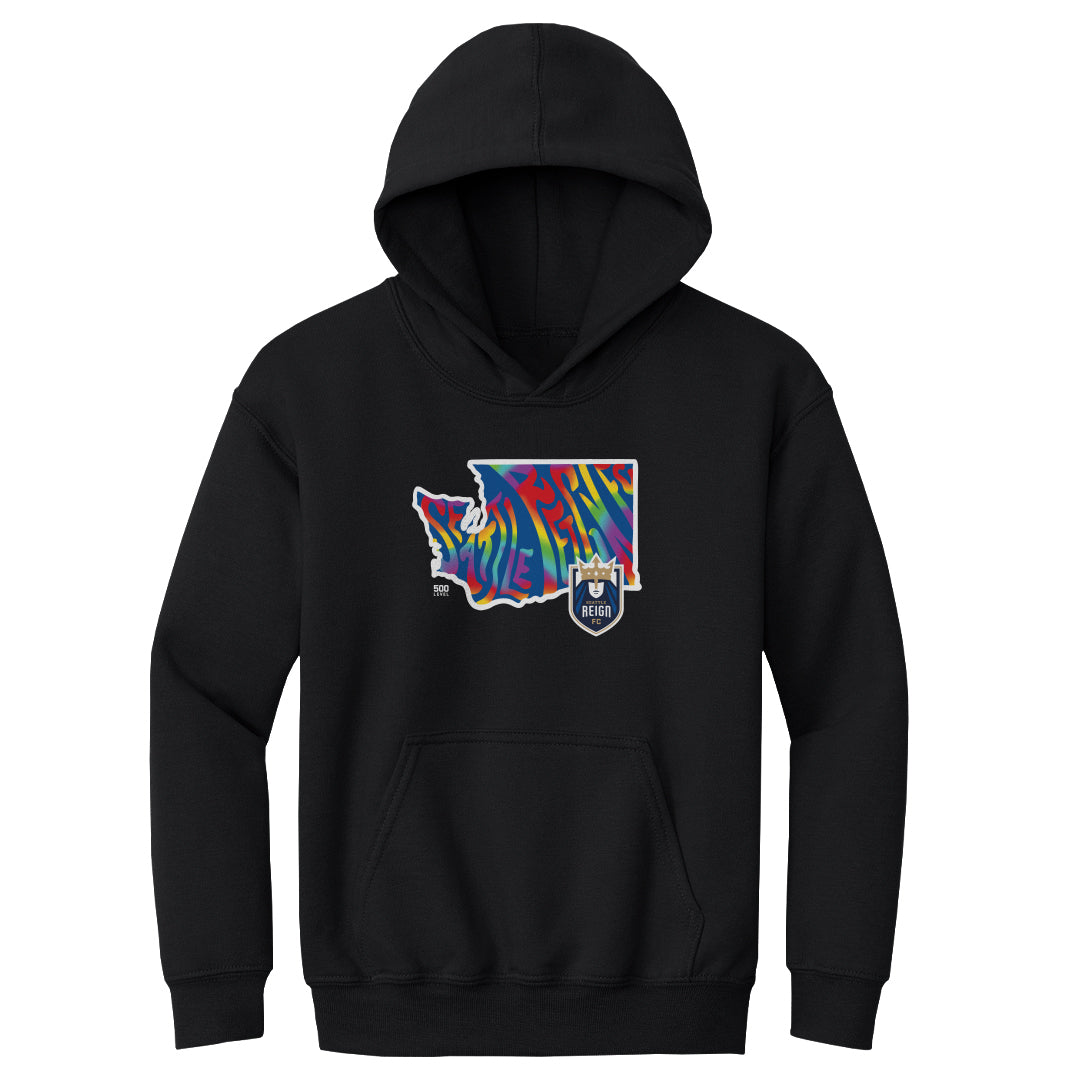 Seattle Reign FC Kids Youth Hoodie | 500 LEVEL