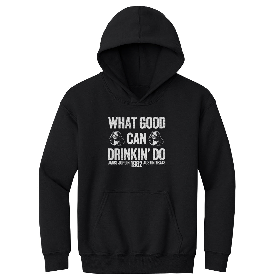 Janis Joplin Kids Youth Hoodie | 500 LEVEL