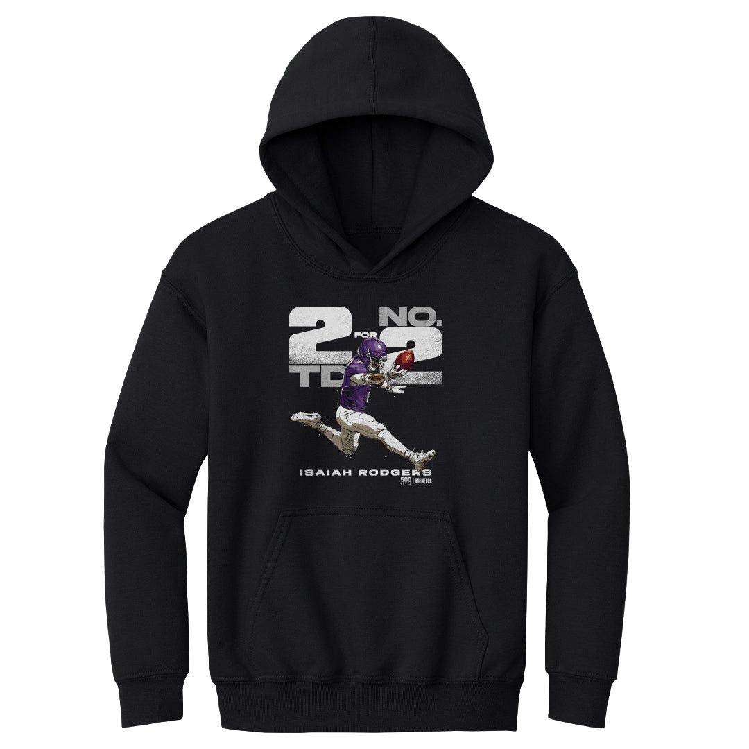 Isaiah Rodgers Kids Youth Hoodie | 500 LEVEL