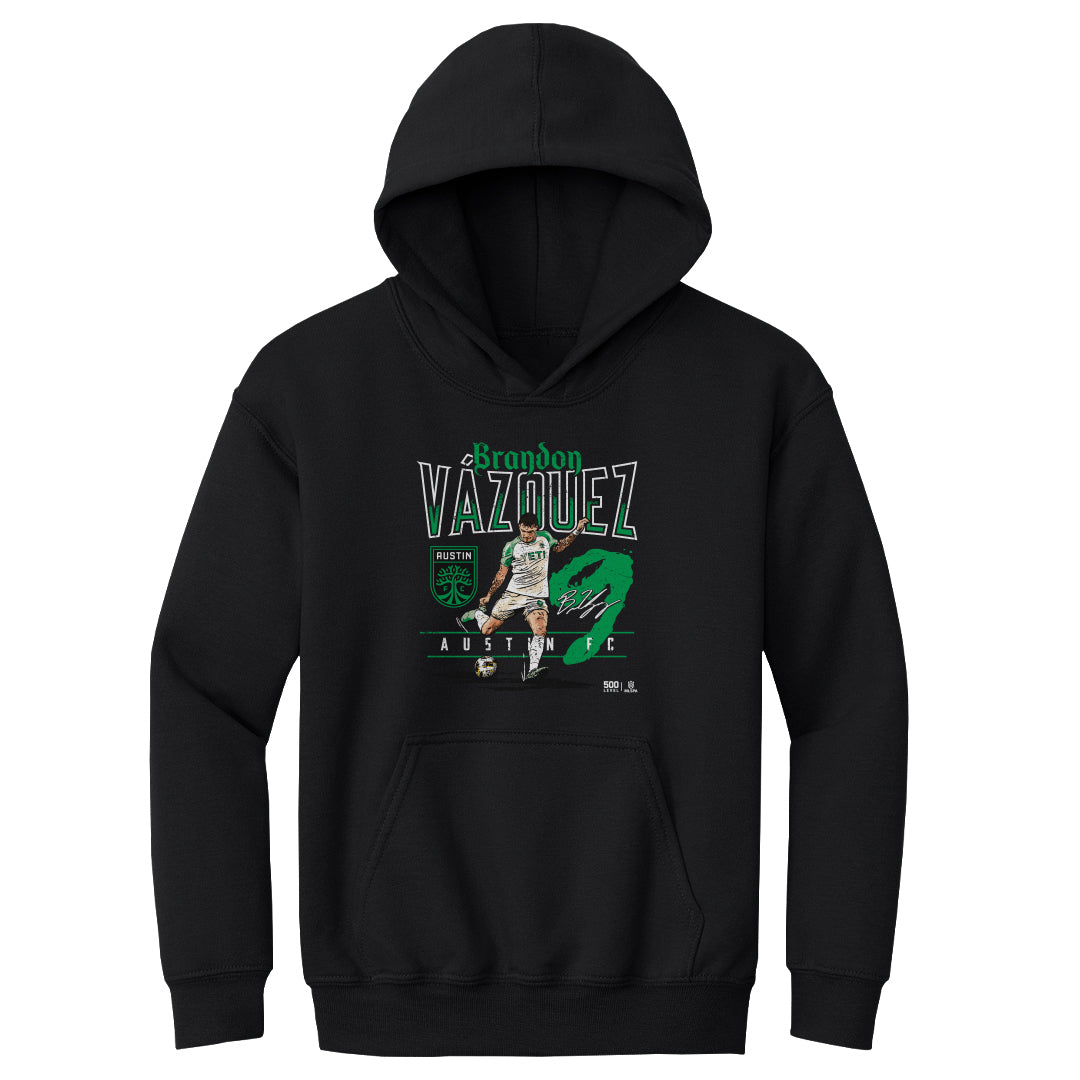 Brandon Vazquez Kids Youth Hoodie | 500 LEVEL