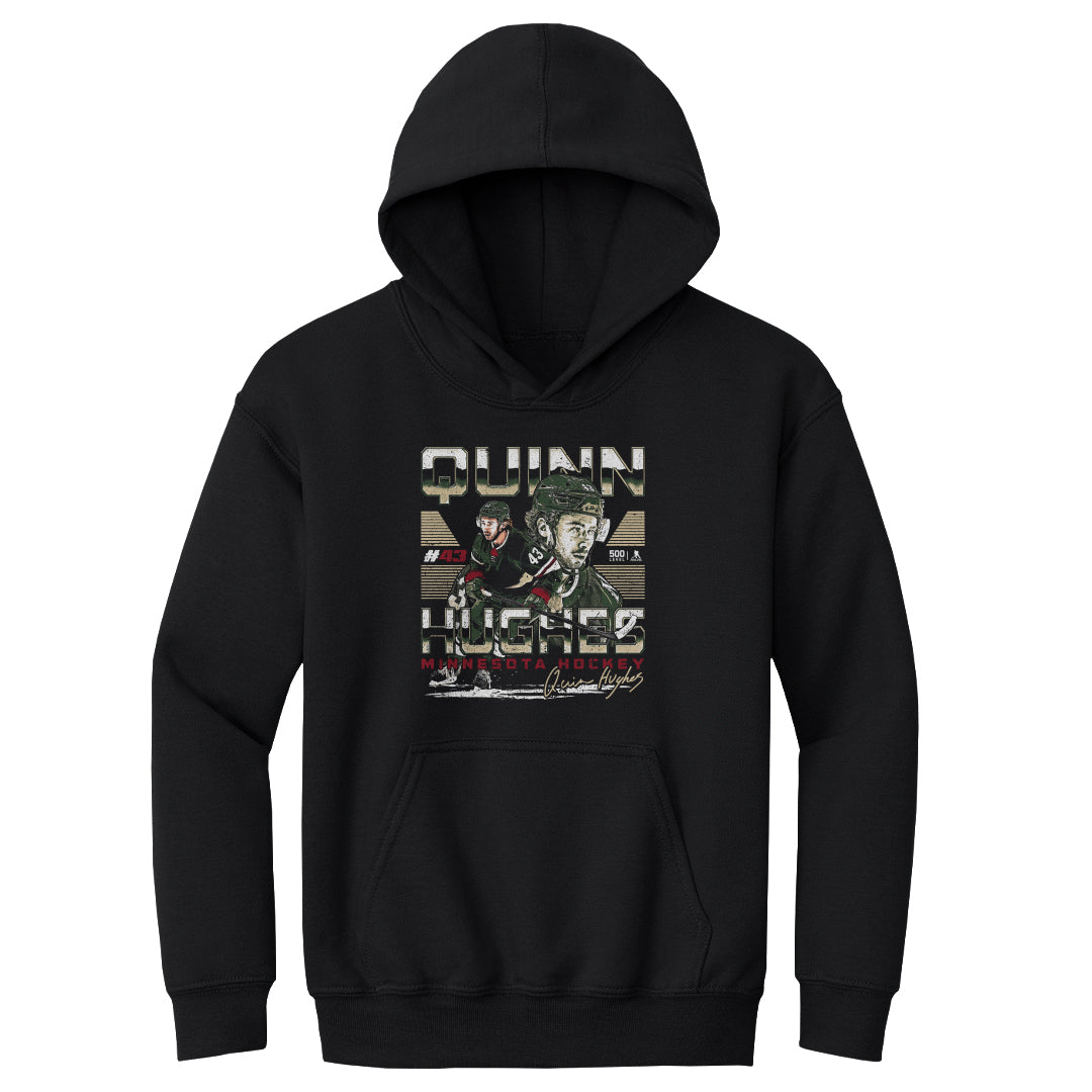 Quinn Hughes Kids Youth Hoodie | 500 LEVEL