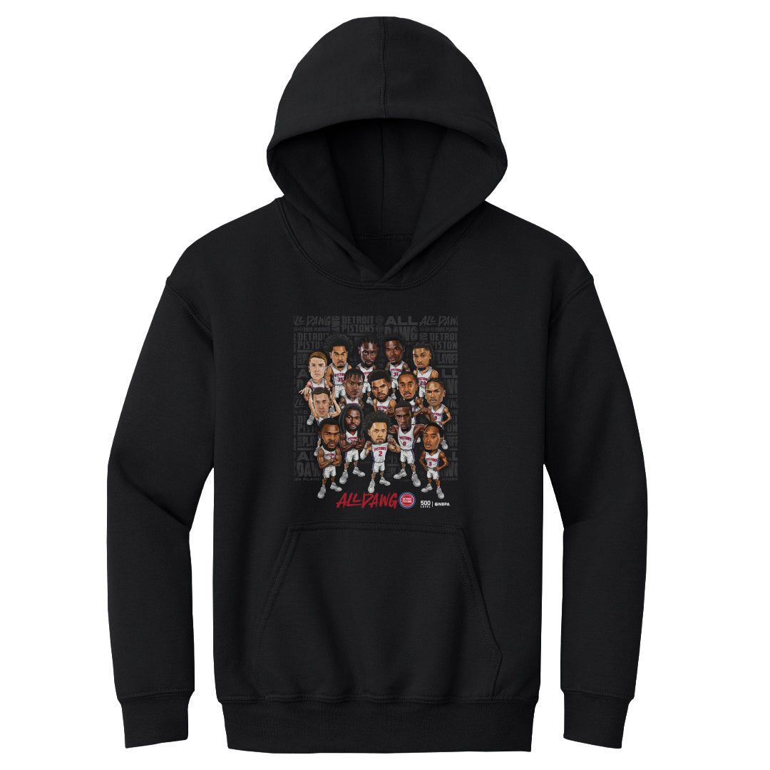 Detroit Pistons Kids Youth Hoodie | 500 LEVEL