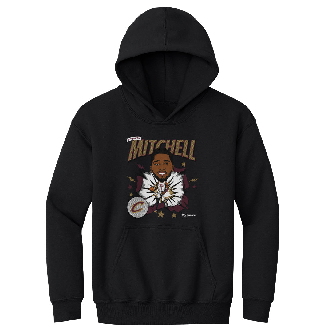 Donovan Mitchell Kids Youth Hoodie | 500 LEVEL