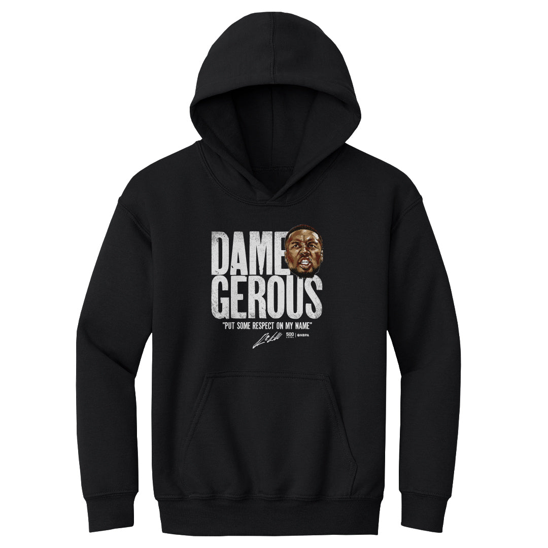 Damian Lillard Kids Youth Hoodie | 500 LEVEL