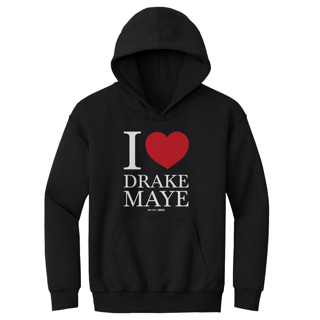 Drake Maye Kids Youth Hoodie | 500 LEVEL