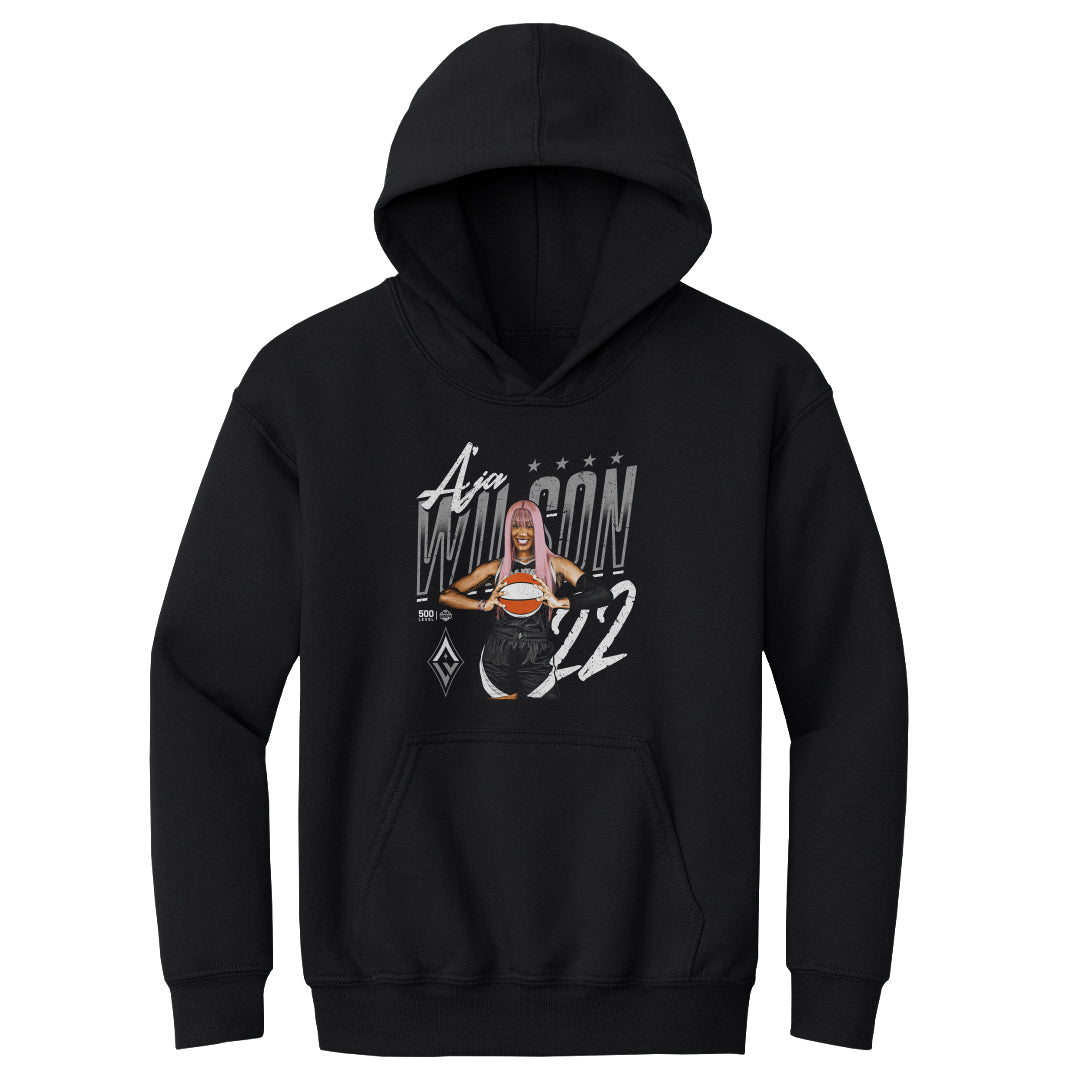 A'ja Wilson Kids Youth Hoodie | 500 LEVEL