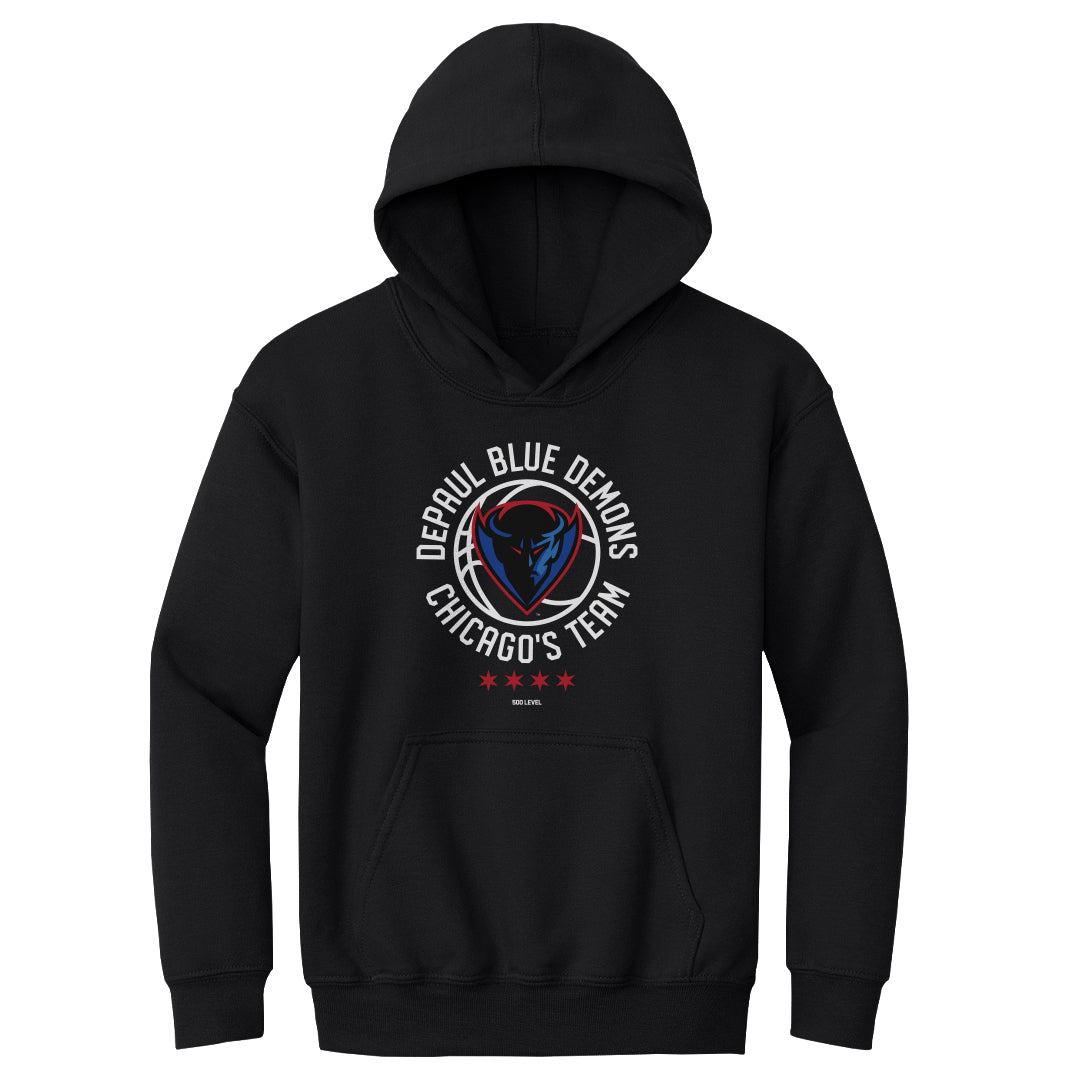 DePaul Blue Demons Kids Youth Hoodie | 500 LEVEL