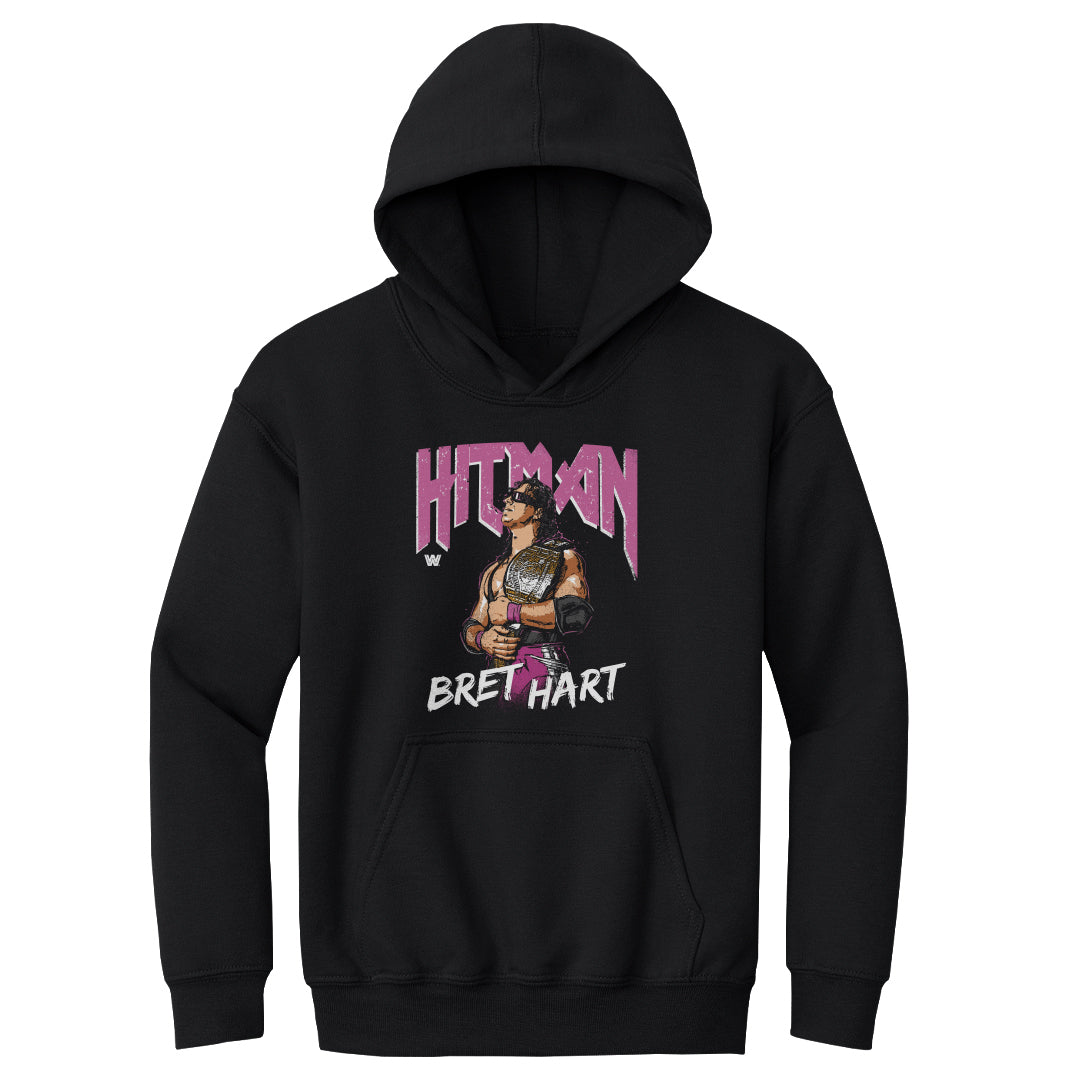 Bret Hart Kids Youth Hoodie | 500 LEVEL