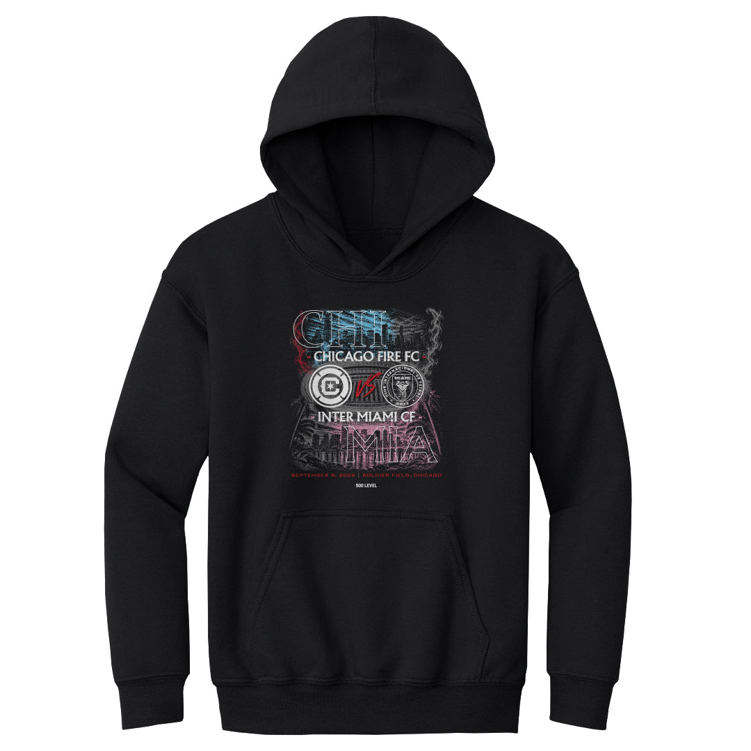 Chicago Fire FC Kids Youth Hoodie | 500 LEVEL