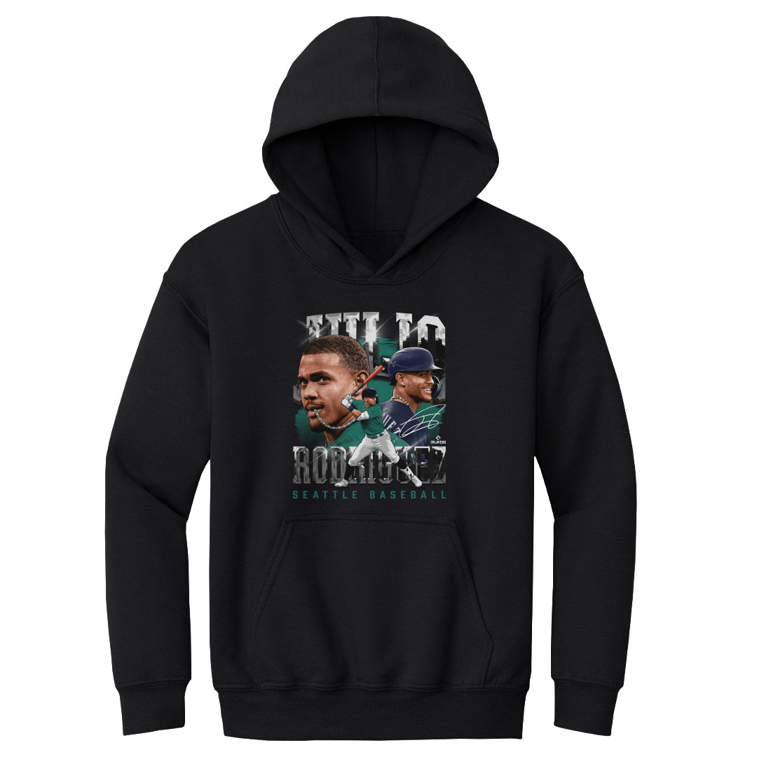 Julio Rodriguez Kids Youth Hoodie | 500 LEVEL