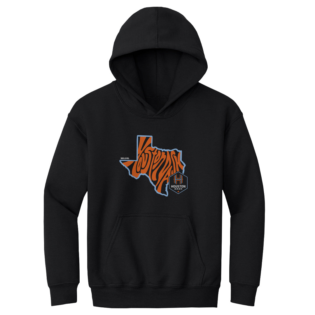 Houston Dash Kids Youth Hoodie | 500 LEVEL