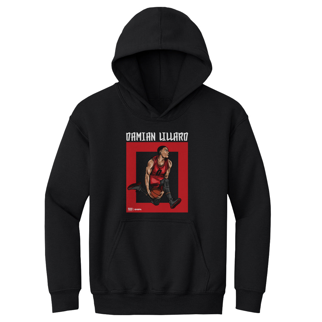 Damian Lillard Kids Youth Hoodie | 500 LEVEL