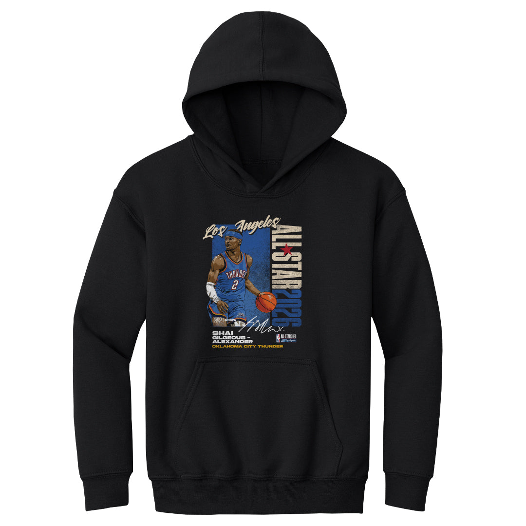 Shai Gilgeous-Alexander Kids Youth Hoodie | 500 LEVEL