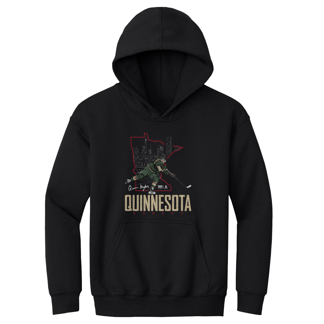 Quinn Hughes Kids Youth Hoodie | 500 LEVEL