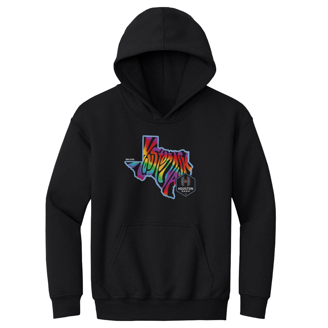 Houston Dash Kids Youth Hoodie | 500 LEVEL