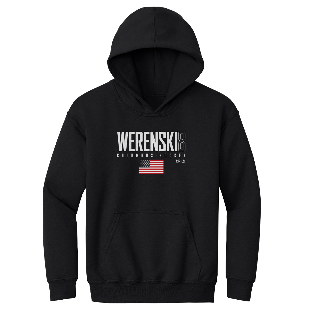 Zach Werenski Kids Youth Hoodie | 500 LEVEL