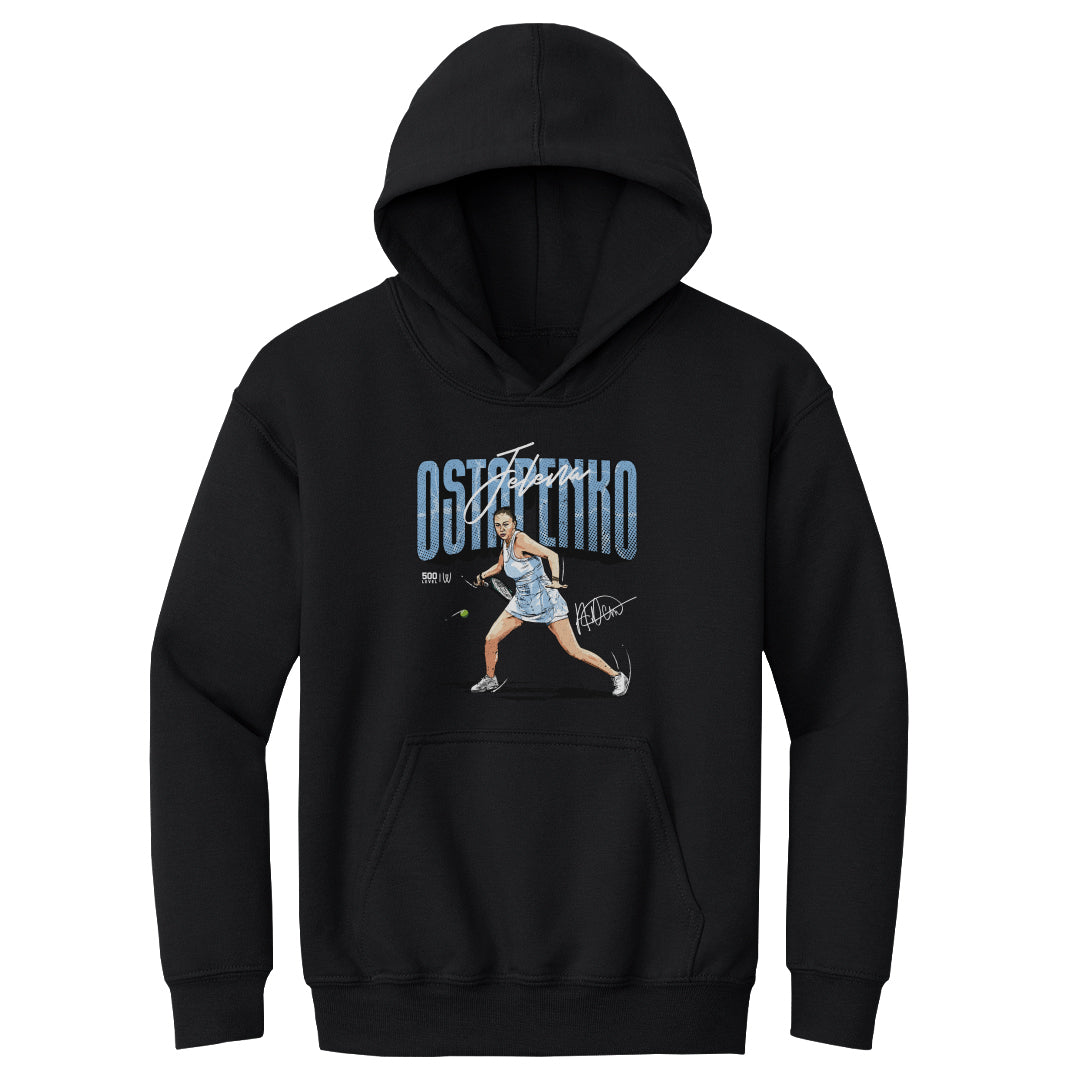 Jelena Ostapenko Kids Youth Hoodie | 500 LEVEL