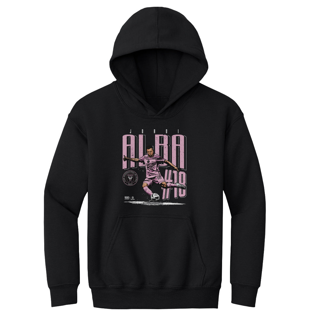 Jordi Alba Kids Youth Hoodie | 500 LEVEL