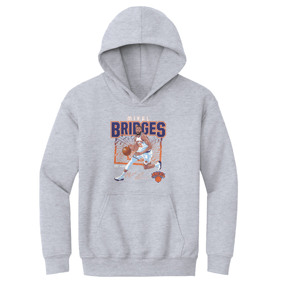 Mikal Bridges Kids Youth Hoodie | 500 LEVEL