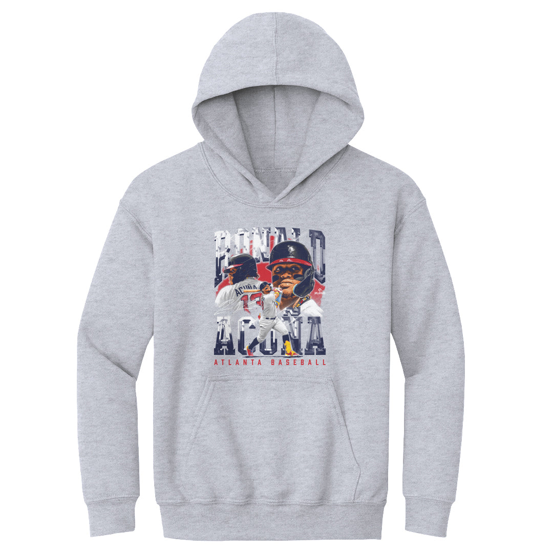 Ronald Acuna Jr. Kids Youth Hoodie | 500 LEVEL
