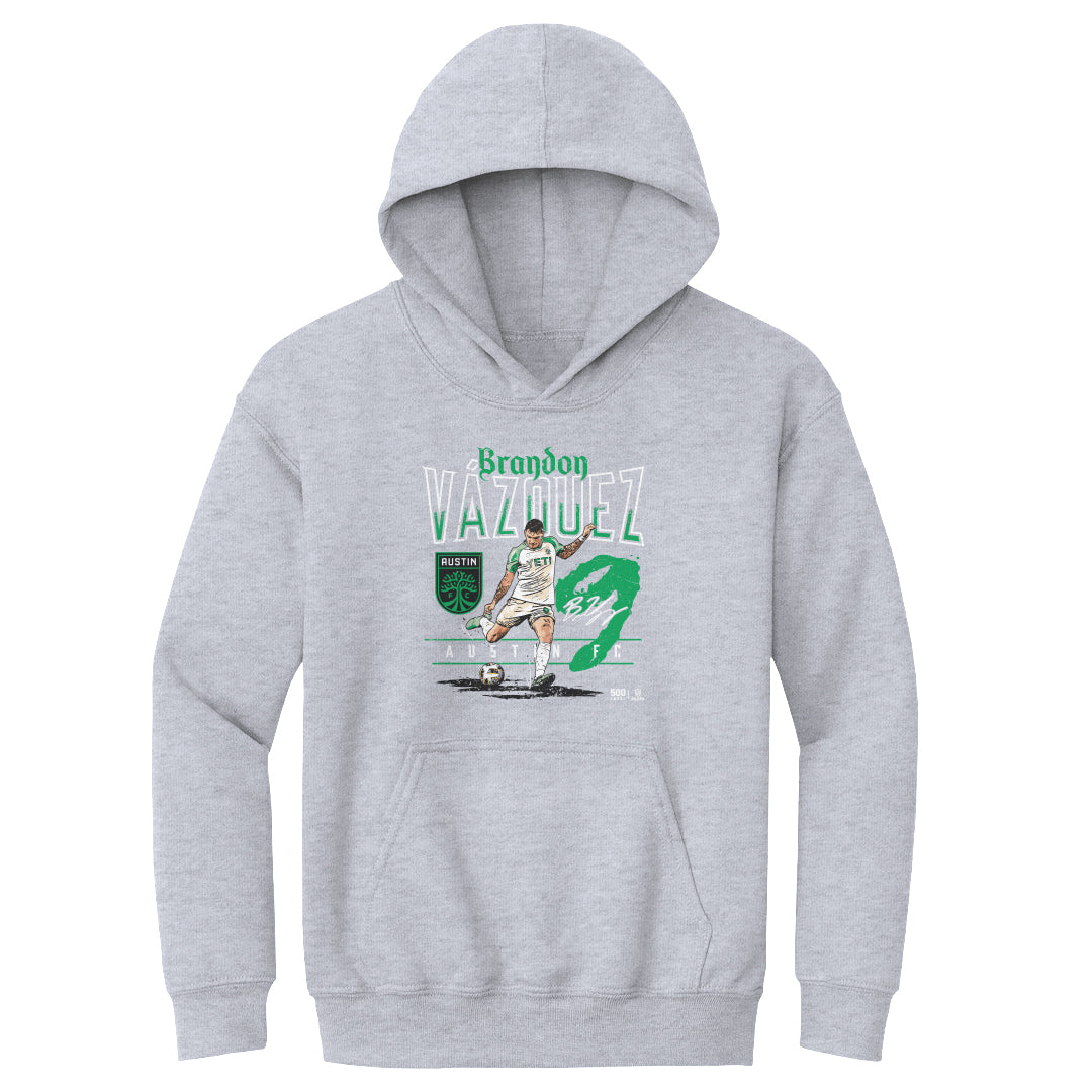 Brandon Vazquez Kids Youth Hoodie | 500 LEVEL