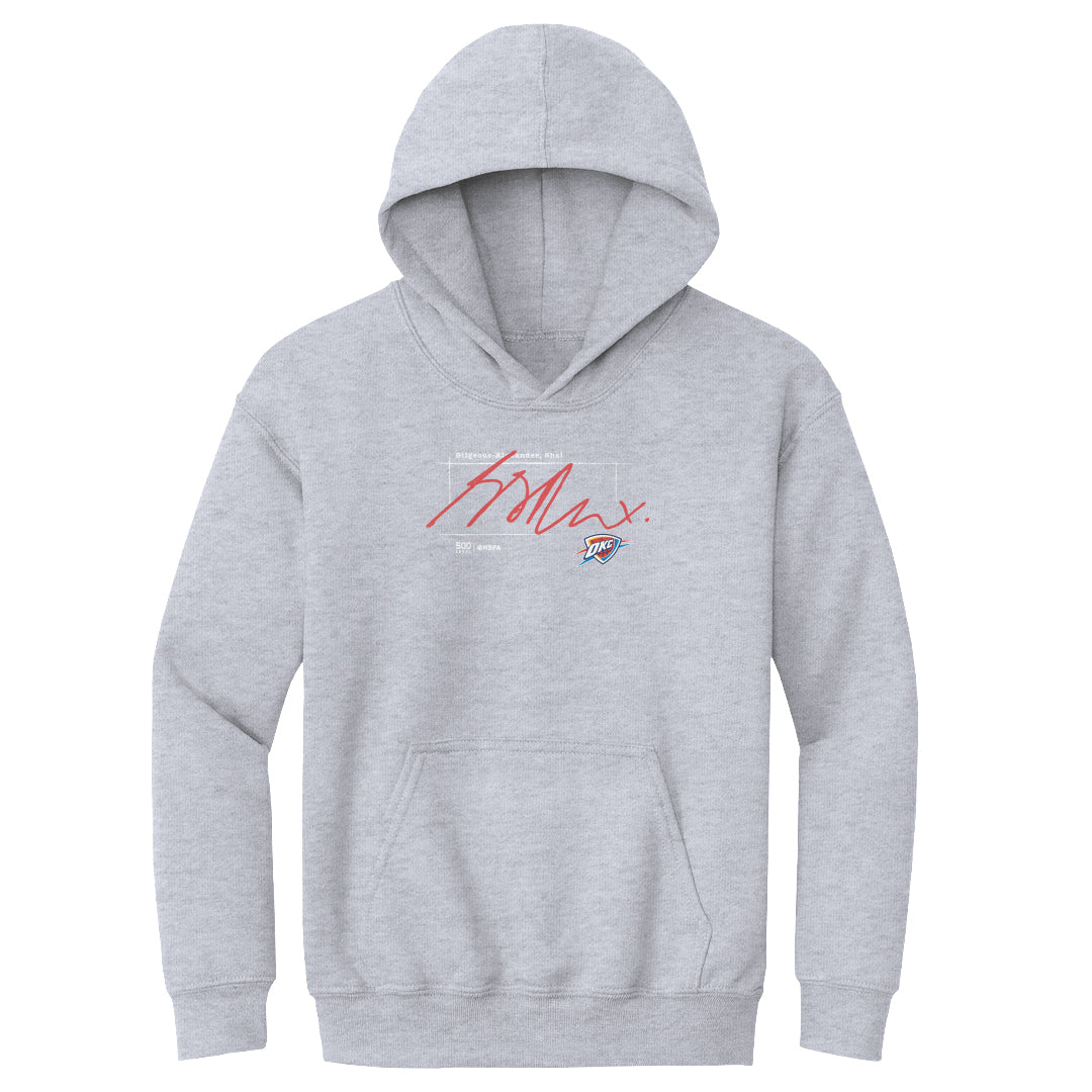 Shai Gilgeous-Alexander Kids Youth Hoodie | 500 LEVEL