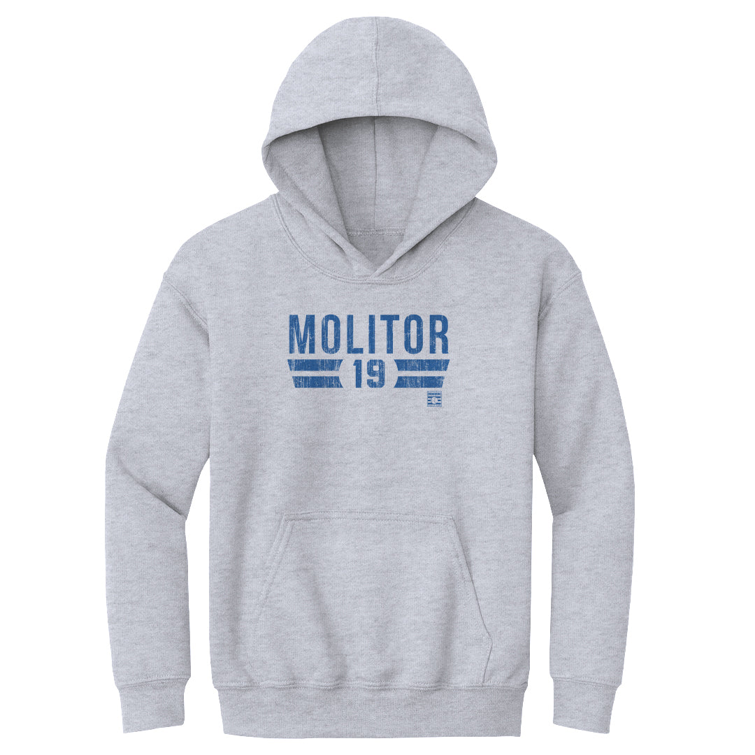 Paul Molitor Kids Youth Hoodie | 500 LEVEL