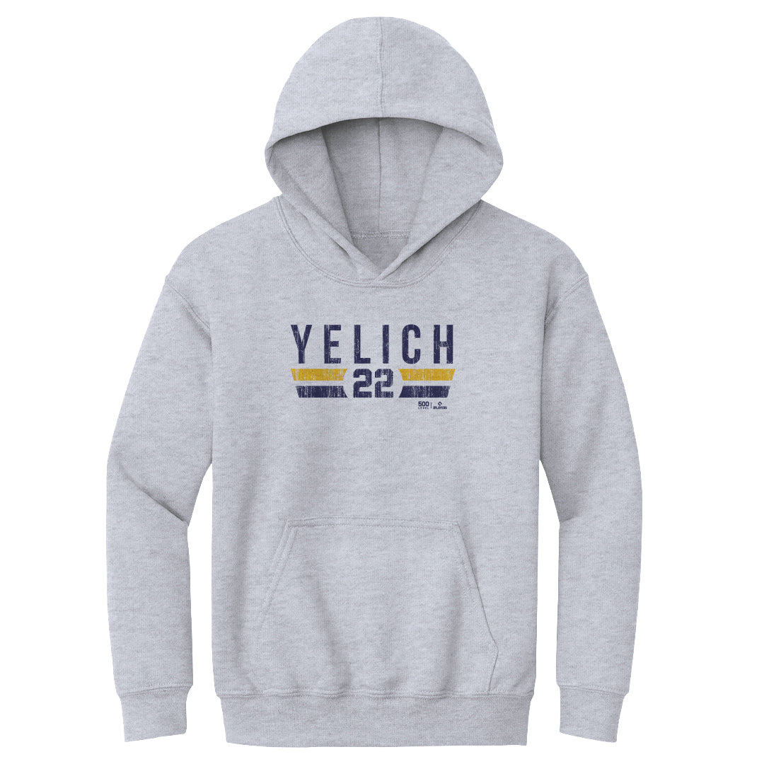 Christian Yelich Kids Youth Hoodie | 500 LEVEL