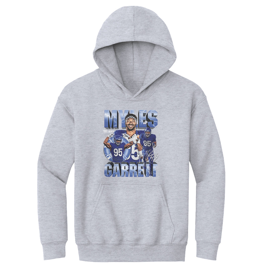 Myles Garrett Kids Youth Hoodie | 500 LEVEL